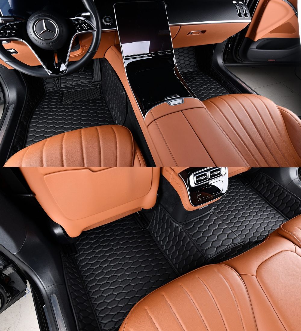 Black with Black Stitching - Honeycomb Series