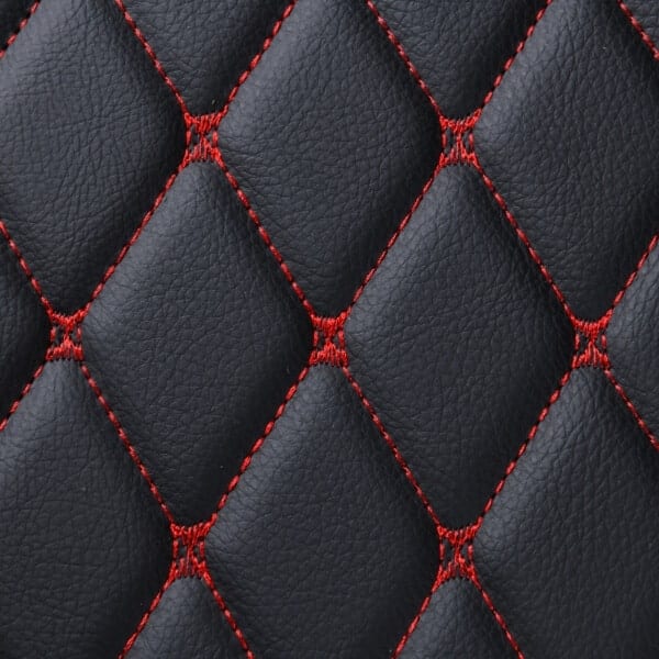 Black with Red Stitching - Diamond Series - Image 5