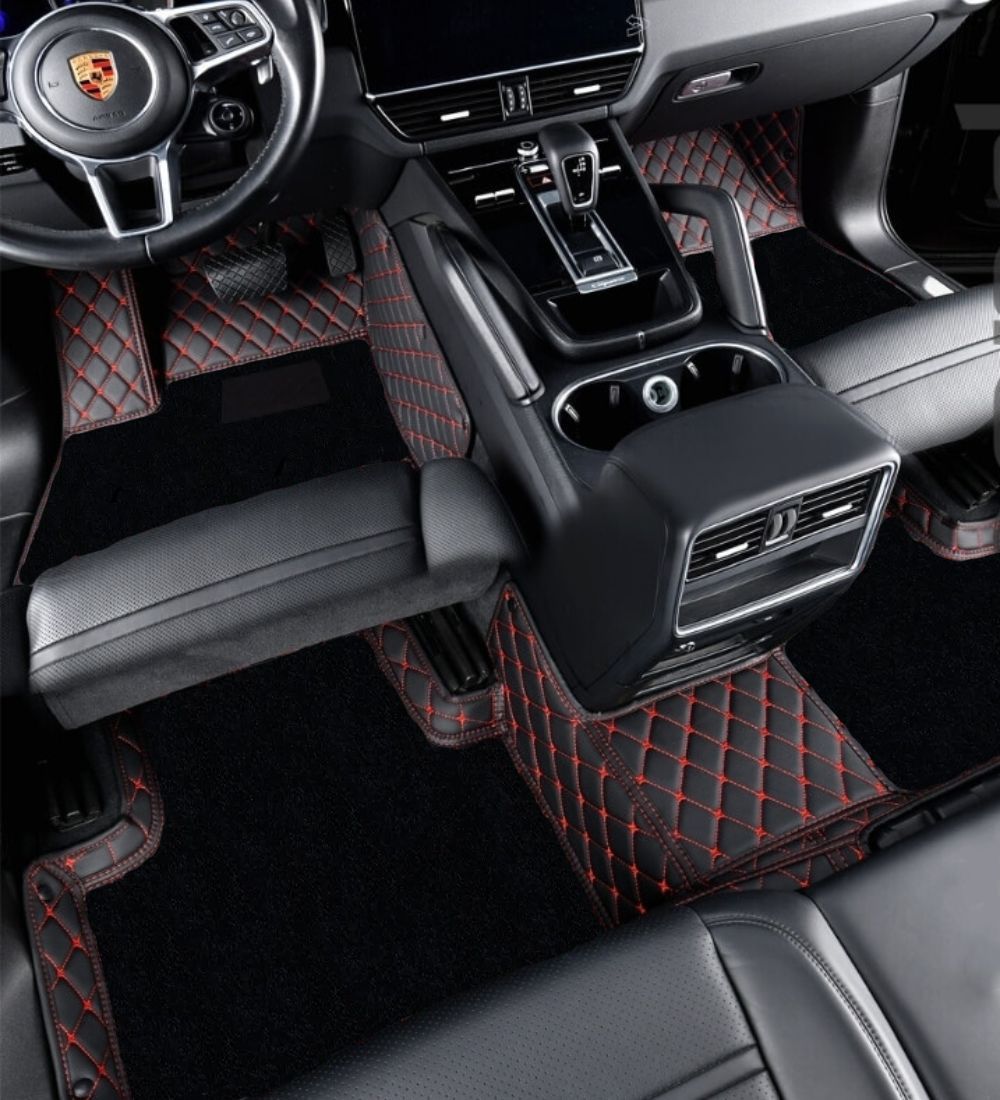 Black with Red Stitching - Premium Series