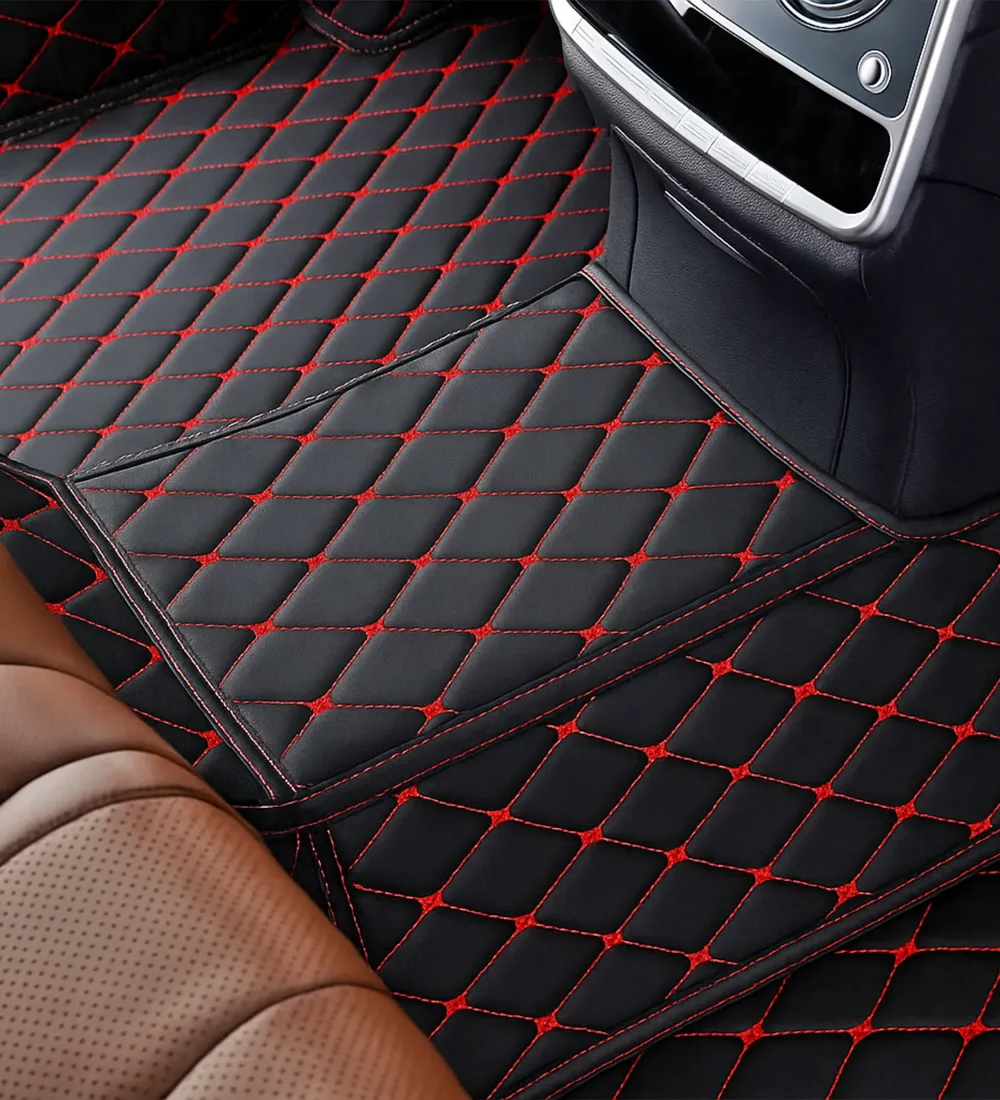 Black with Red Stitching - Diamond Series - Image 4