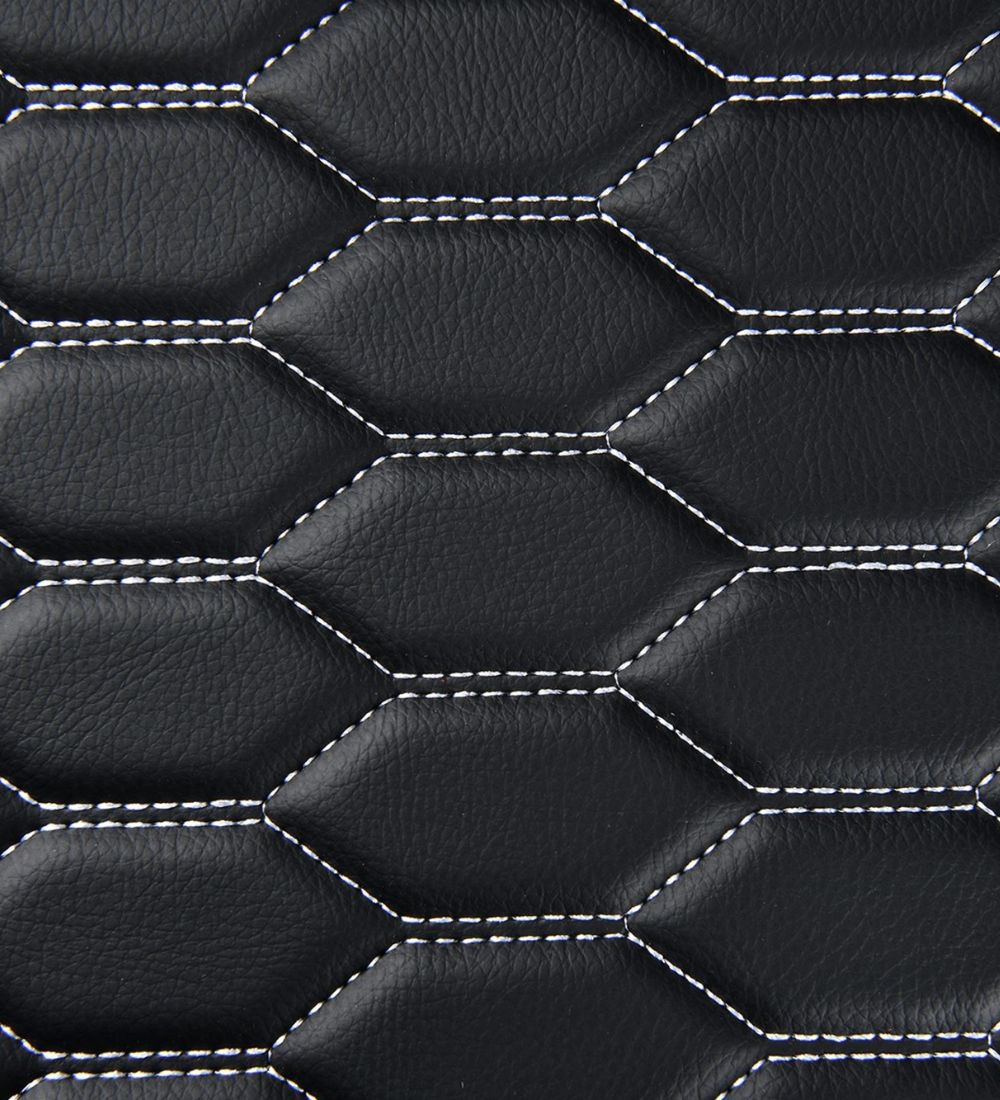 Black with White Stitching - Honeycomb Series - Image 6