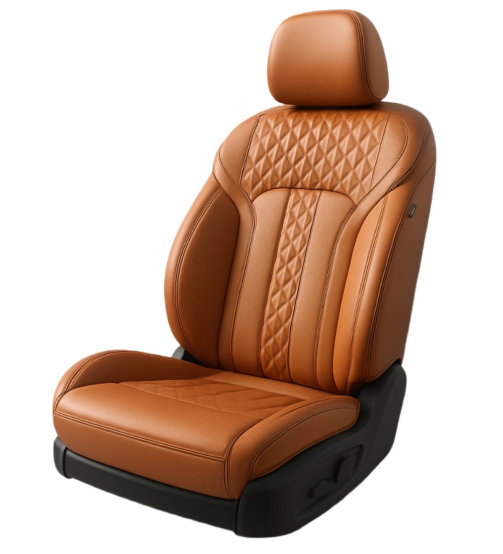 Caramel Seat Covers - Genuine Leather